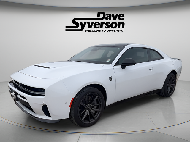 2026 Dodge Charger CHARGER SCAT PACK 2-DOOR AWD in White Knuckle Exterior Paint — front three-quarter view