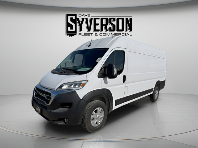 2026 RAM Ram ProMaster RAM PROMASTER 3500 SLT CARGO VAN HIGH ROOF 159' WB EXT in Bright White Clear-Coat Exterior Paint — front...