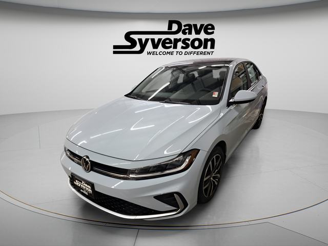 2026 Volkswagen Jetta 1.5T SE in Monument Gray — front three-quarter view