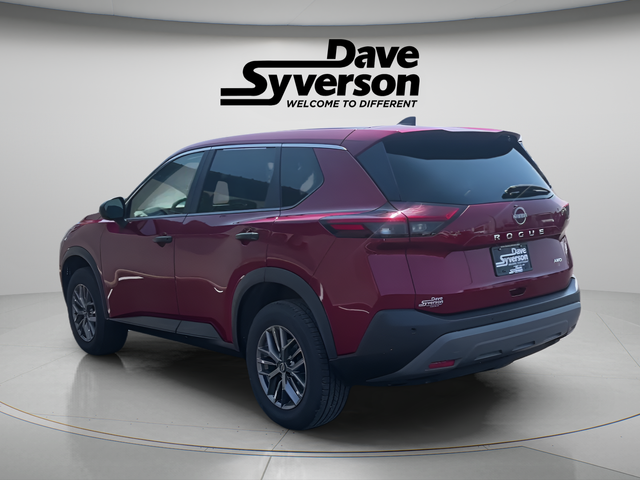 2023 Nissan Rogue — rear three-quarter view