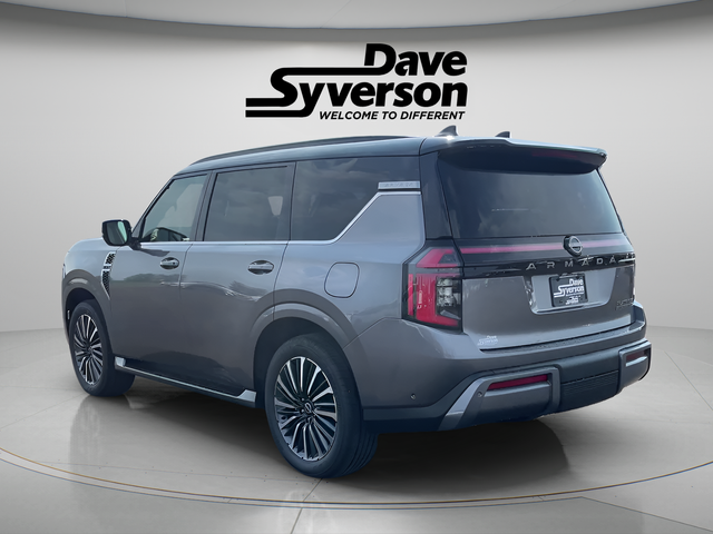 2026 Nissan Armada — rear three-quarter view